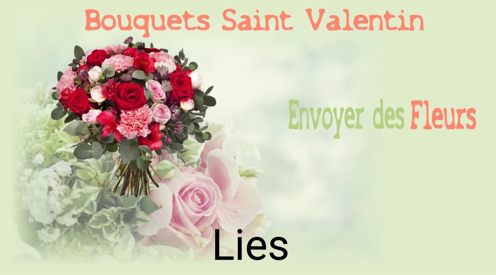 Roses de Saint-Valentin livrées à Lies
